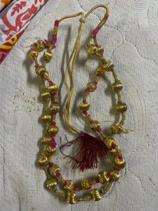 Traditional Gold Bead Necklace