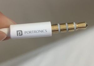 White Earphones with Mic