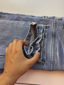 (BRAJ:313) Light Wash Denim Jeans