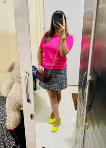 Vibrant Neon Green Flats