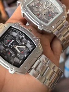 Fenix Premium Skeleton Dial Metal Watch