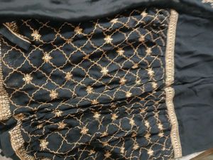 Elegant Black Kurta Set with Dupatta