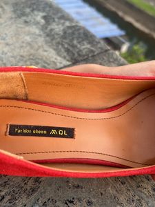 Hot Red Sweatleather Pumps!❤️