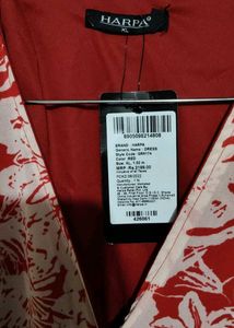 HARPA Red Floral Dress