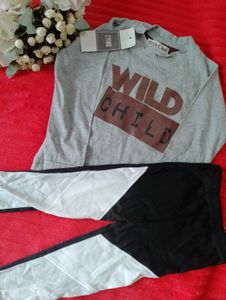 Boys Pant & T-shirt Combo