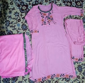 Pink🩷 Kurta Set Sale