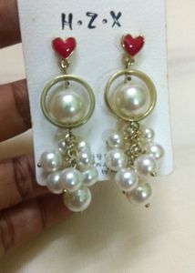 White Pearl earring