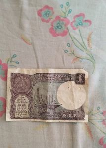 One Rupee Note