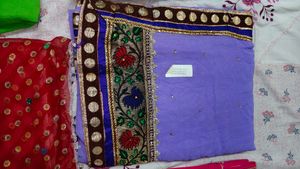 Combo of New Unused 8 sarees different style