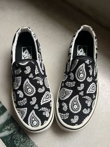 Vans Slip-On Paisley Print Shoes