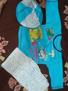 Sky blue 3 piece set