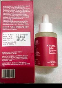 Kisma Glow Face Serum