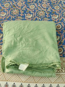 Soft Sage Green Throw Blanket