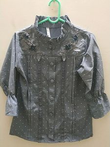 Women Grey Top