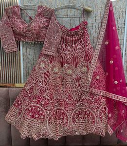 Stunning Embroidered Lehenga Choli Set