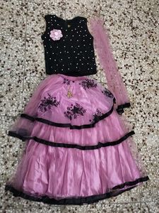 Girls' Party Wear Lehenga Choli