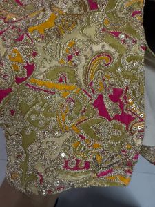 Boys's Ethnic Embroidered Kurta with Paisley Print