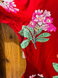 Red  suit set