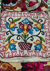 Embroidered Sling Bag