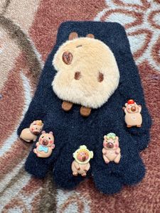 Sale Last 2025 Gloves with 🧸 toys Earring Free