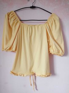Ruffled Crop Top