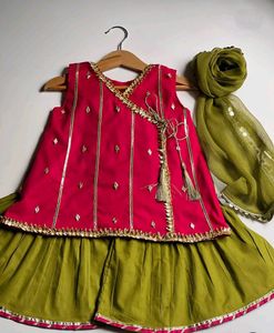 Elegant Girls' Ethnic Dress