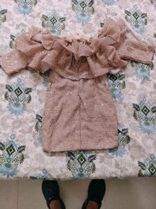 Sparkling Sequined Dress for 2 years old girl.