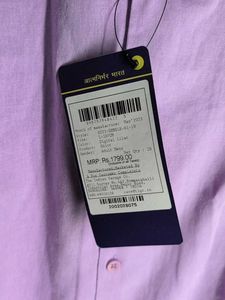 Light Purple Short Sleeve Button-Up Shirt