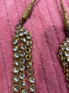 Stunning Kundan Necklace and Earrings Set