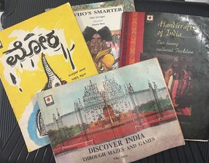 Collection of 4 Indian Children's Books