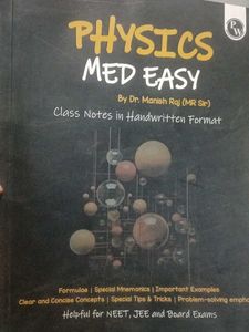 Physics Med Easy by Dr. Manish Raj(MR Sir)