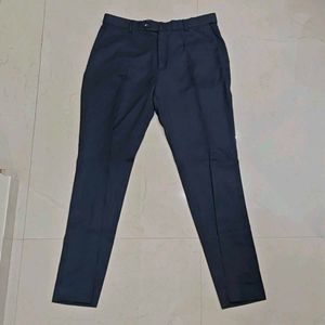 Men's Navy Blue Formal Trousers