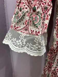 Printed Kurti with Dupatta