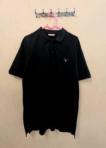 Gant Black Polo T-Shirt