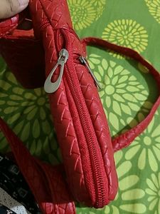 Stylish Red Sling Bag