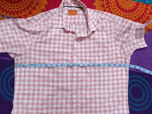 Vintage Checkered Short Sleeve Shirt