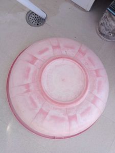 Vintage Pink Plastic Basin larg size tube