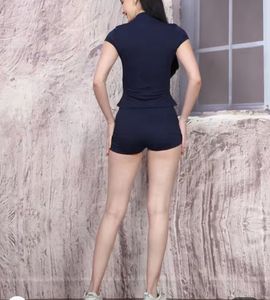 shein Navy Blue  Co ord set