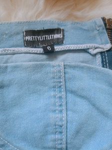 Denim Corset Top