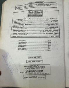 King India's Applied Physics-1