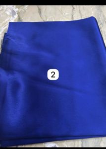 Royal Blue dress material combo of 3 pieces