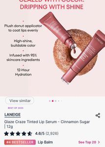 new laneige tinted lipbalm- fixed price
