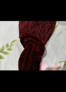 Girls Velvet Partywear Gown