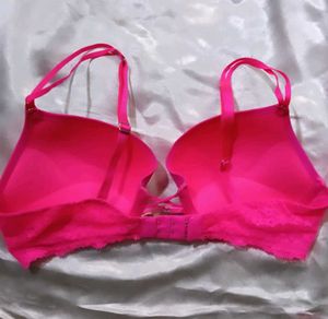 Pink Push-Up Bra