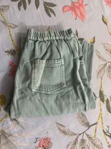 Stylish Light Blue Wide Leg Jeans