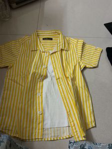 Vibrant Abstract Print Short Sleeve Shirt
