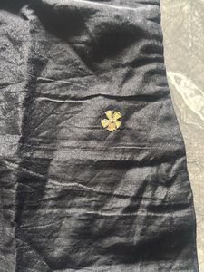 Elegant Black &amp; Gold Embroidered kurti