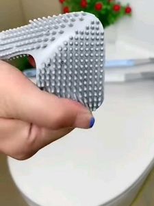 Premium Rubber Toilet Cleaning Brush