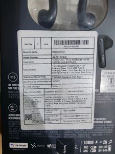 JBL Tune Flex Perfect Fit .  No Offered Coins