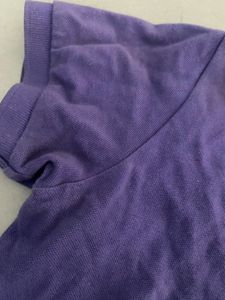 Purple Benetton Polo T-Shirt